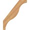 Ekena Millwork 3 1/2"W x 24"D x 30"H Funston Smooth Knee Brace, Western Red Cedar BRC04X24X30FST00SWR - alternate 2